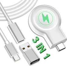 Load image into Gallery viewer, 3-in-1 for Apple Watch Charger Magnetic Fast Charging Cable
