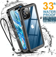 Load image into Gallery viewer, For iPhone 12 Case Waterproof,6.1&quot;-Clear
