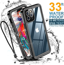 Load image into Gallery viewer, For iPhone 12 Pro Case Waterproof,6.1&quot;-Clear
