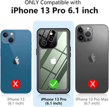 Load image into Gallery viewer, For iPhone 13 Pro Case Waterproof,6.1&quot;-Clear
