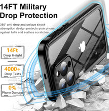 Load image into Gallery viewer, For iPhone 14 Pro Max Case Waterproof,Clear
