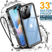 Load image into Gallery viewer, For iPhone 13 Pro Max Case Waterproof,6.7&quot;-Clear
