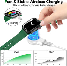 Load image into Gallery viewer, 3-in-1 for Apple Watch Charger Magnetic Fast Charging Cable
