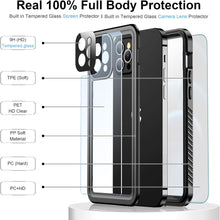 Load image into Gallery viewer, For iPhone 12 Pro Max Case Waterproof,6.7&quot;-Clear
