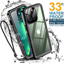 Load image into Gallery viewer, For iPhone 13 Pro Case Waterproof,6.1&quot;-Clear
