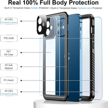 Load image into Gallery viewer, For iPhone 12 Case Waterproof,6.1&quot;-Clear
