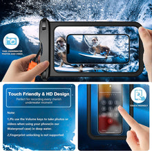 Load image into Gallery viewer, 9&quot; Universal Clear Waterproof Case, 1 Pack
