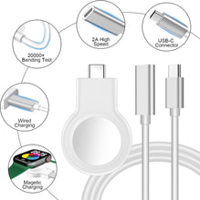 Load image into Gallery viewer, 3-in-1 for Apple Watch Charger Magnetic Fast Charging Cable
