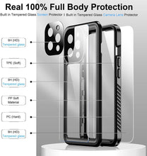 Load image into Gallery viewer, For iPhone 13 Pro Case Waterproof,6.1&quot;-Clear
