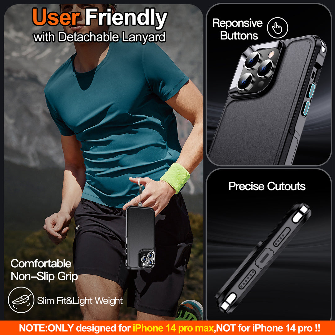 Magnetic for iPhone 14 Pro Max Phone Case [Compatible with Magsafe