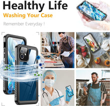 Load image into Gallery viewer, For iPhone 12 Case Waterproof,6.1&quot;-Clear
