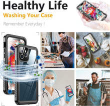 Load image into Gallery viewer, For iPhone 12 Pro Case Waterproof,6.1&quot;-Clear
