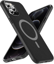 Load image into Gallery viewer, xiwxi iPhone 12 Pro Max Case, [Ultra Magnetic]-Black
