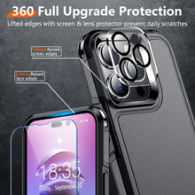 Load image into Gallery viewer, Only Designed for iPhone 14 Pro Max Case 6.7 inch,Black
